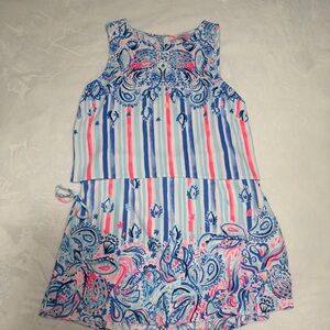 Lilly Pulitzer Donna Skort Set in Resort White Stripes and Streamers